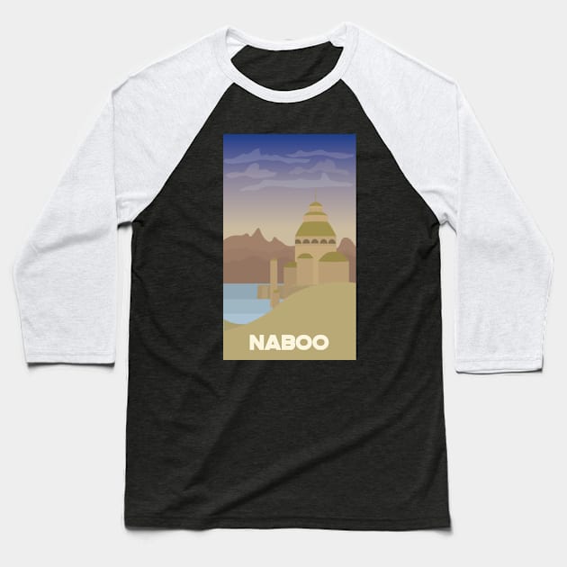 Naboo Baseball T-Shirt by mikineal97